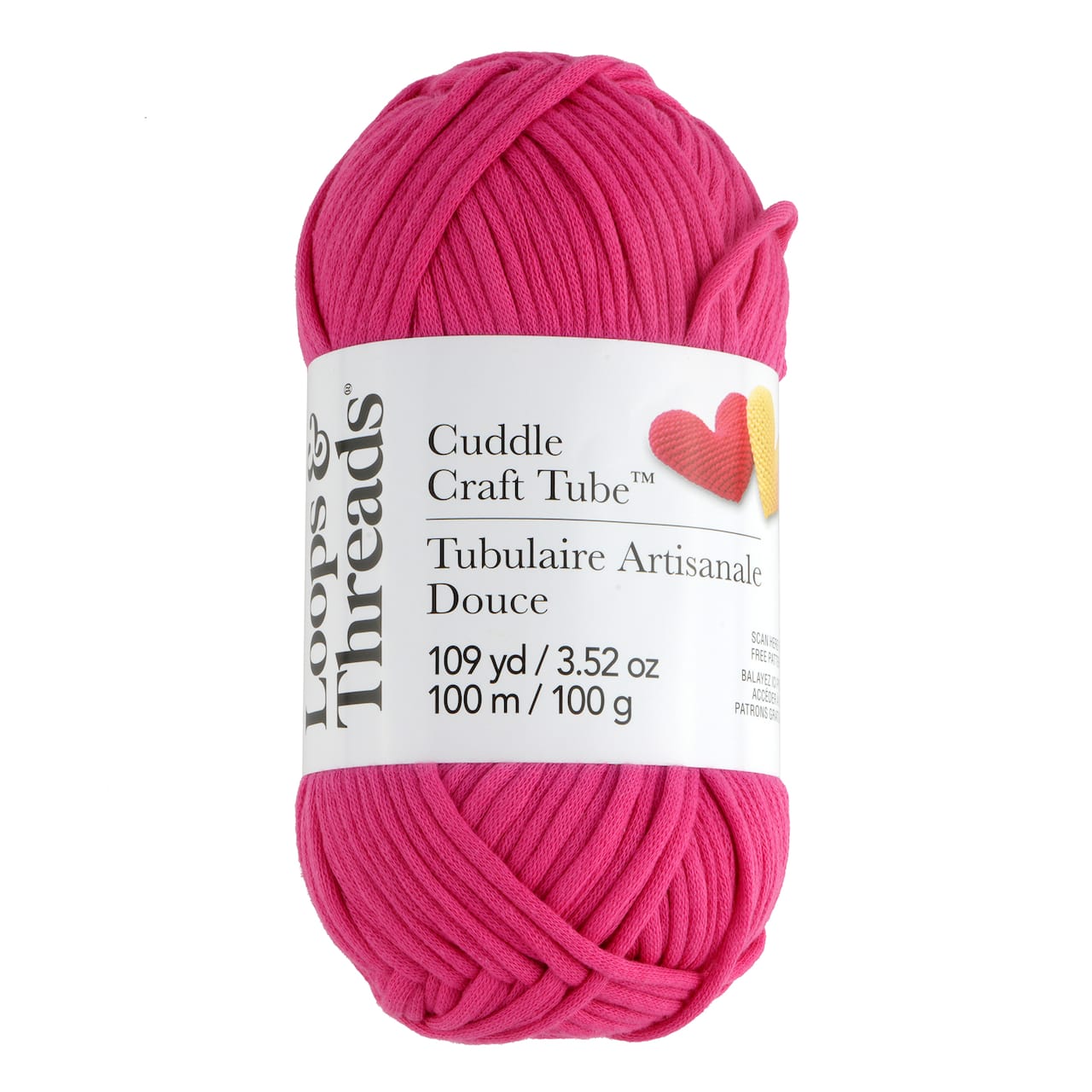 8 Pack: Cuddle Craft Tube™ Yarn by Loops & Threads®